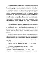 Összefoglalók, jegyzetek 'Israeli - Palestinian Conflict', 4.                