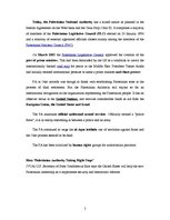 Összefoglalók, jegyzetek 'Israeli - Palestinian Conflict', 5.                