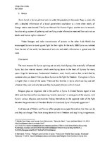 Esszék 'Internal Causes of the Syrian Civil War', 3.                