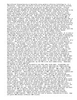 Esszék 'Agricultural Bioengineering', 1.                