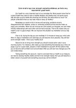 Esszék 'Calm Mind Brings Inner Strength and Self-Confidence, so That’s Very Important fo', 1.                