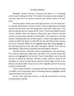 Prezentációk 'Concrete Recycling', 1.                