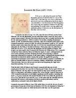 Esszék 'Leonardo Da Vinci (1452 - 1519)', 1.                