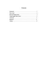 Kutatási anyagok 'Blog and Blogging', 1.                