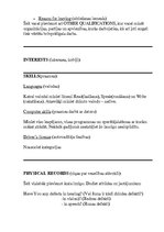 Minták 'Curriculum Vitae ', 2.                