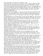 Esszék 'The Great Depression', 1.                