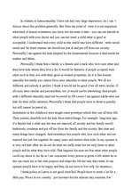 Esszék 'Promote Tolerance, Encourage and Understanding! What I can do to Eradicate Racis', 2.                