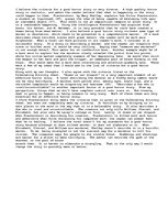 Esszék 'The Elements of a Good Horror Story as Exemplified in Frankenstein. ', 1.                