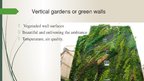 Prezentációk 'Vertical Gardens', 2.                