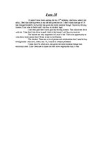 Esszék 'I am Eighteen', 1.                