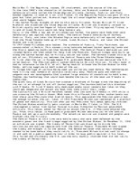 Esszék 'Summary of World War I', 1.                