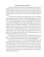 Esszék 'Cruise Tourism: the Trends of the 2020's', 1.                