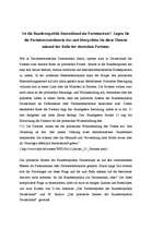 Kutatási anyagok 'Ist die Bundesrepublik Deutschland ein Parteienstaat? ', 1.                