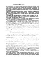 Esszék 'Control in Management', 1.                