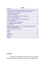 Záródolgozatok 'Communication and Nonverbal Communication', 1.                