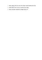 Esszék 'Modernism Concepts in "Brave New World" by A.Huxley', 3.                