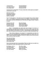 Esszék 'Ten Commandments and Dainas', 2.                