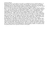 Esszék 'Short Essay on Species Invasion, It's a Biology Thing', 1.                