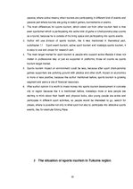 Záródolgozatok 'Evaluation of Sports Tourism Development in Tukums Region', 33.                