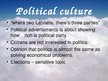 Prezentációk 'Political Culture in Latvia', 11.                