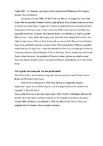 Kutatási anyagok 'Texan English', 4.                