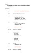 Összefoglalók, jegyzetek 'Turkey Tour', 4.                