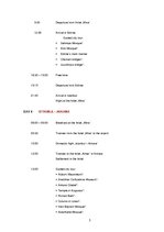 Összefoglalók, jegyzetek 'Turkey Tour', 5.                