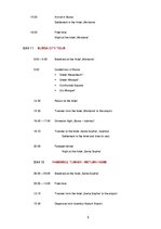 Összefoglalók, jegyzetek 'Turkey Tour', 9.                