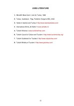 Összefoglalók, jegyzetek 'Turkey Tour', 22.                