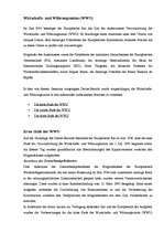 Összefoglalók, jegyzetek 'Wirtschafts - und Währungsunion (WWU)', 1.                