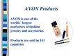 Prezentációk 'AVON - The Company for Women', 5.                