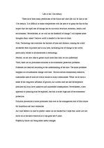 Esszék 'Life in the 21st Century', 1.                