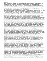 Esszék 'An Examination of Power and Politics in Organizations ', 1.                