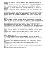 Esszék 'Philosophy of Secondary Physical Education', 2.                