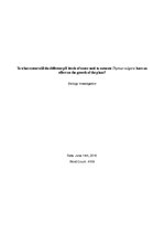 Esszék 'To what Extent Will the Different pH Levels of Water Used to Saturate Thymus Vul', 1.                