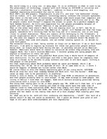 Esszék 'Our Crazy World ', 1.                