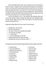 Összefoglalók, jegyzetek 'Analyse of the D.H.Lawrence Short Story "Second Best"', 4.                