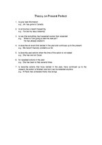 Összefoglalók, jegyzetek 'Past Tenses, Present Tenses and Future Tenses', 8.                