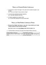 Összefoglalók, jegyzetek 'Past Tenses, Present Tenses and Future Tenses', 9.                