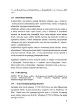 Kutatási anyagok 'Református óvoda felújítása Nagyhalász Városában', 9.                