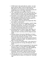 Minták 'Dialogue about a Party', 1.                