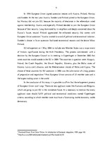 Esszék 'History of the Community Formation and the Modem Union Development. Integration ', 4.                