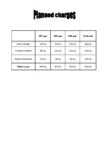 Üzleti tervek 'My Desire', 1.                