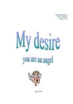 Üzleti tervek 'My Desire', 5.                