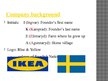 Prezentációk 'Company "Ikea"', 4.                