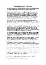 Összefoglalók, jegyzetek 'Risk Management Case about Wellfleet Bank', 1.                