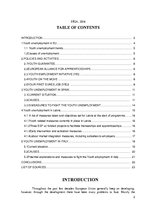 Kutatási anyagok 'Youth Unemployment in EU and Policies to Reduce It', 2.                