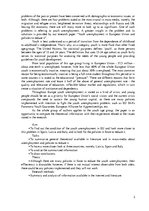 Kutatási anyagok 'Youth Unemployment in EU and Policies to Reduce It', 3.                