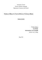 Kutatási anyagok 'Notions of Home in Charles Dickens "The Christmas Books"', 1.                