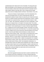 Esszék 'The Tourist Consumption of Local Cultures', 4.                